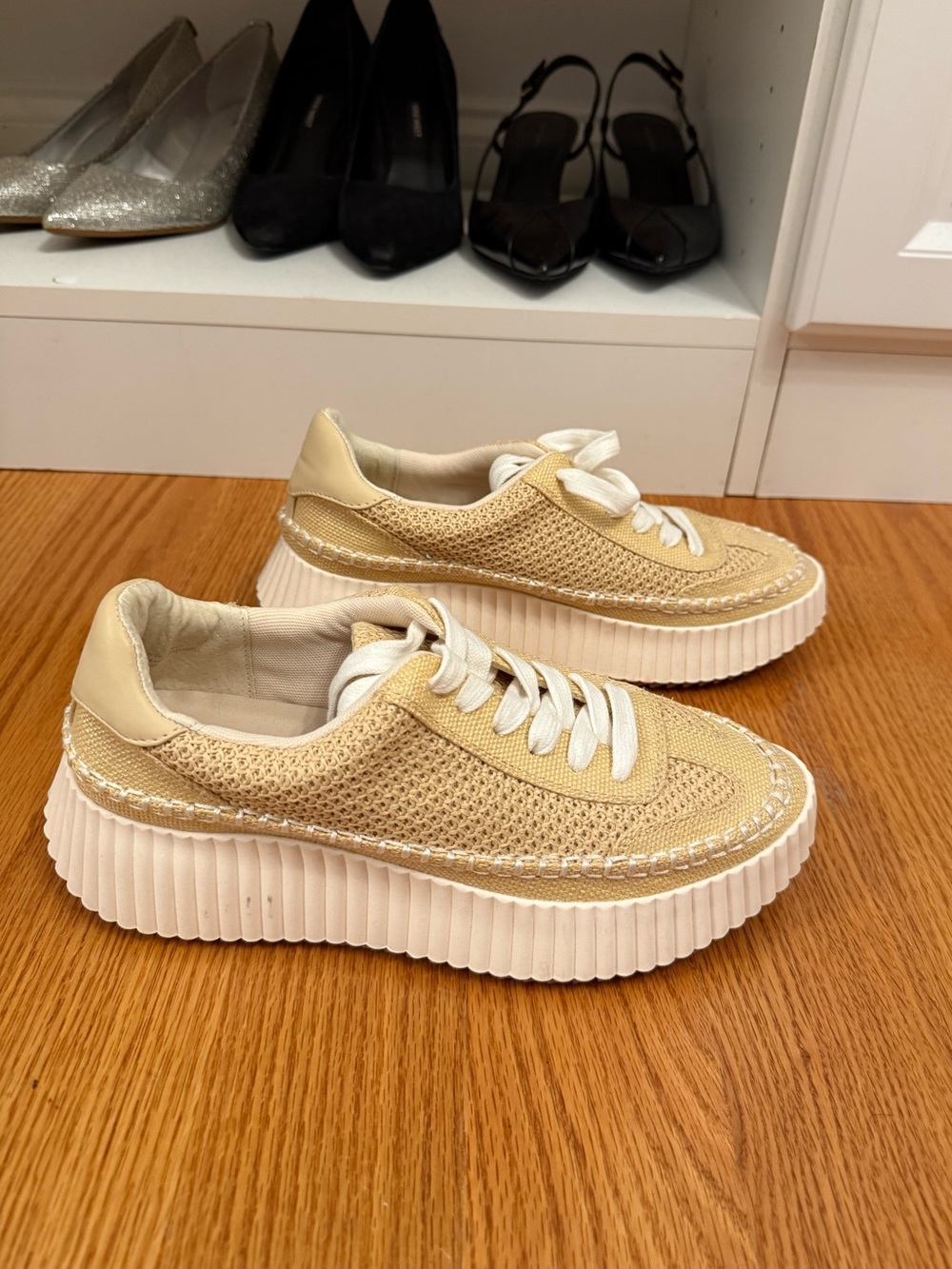 Dolce Vita Beige Tennis Shoes